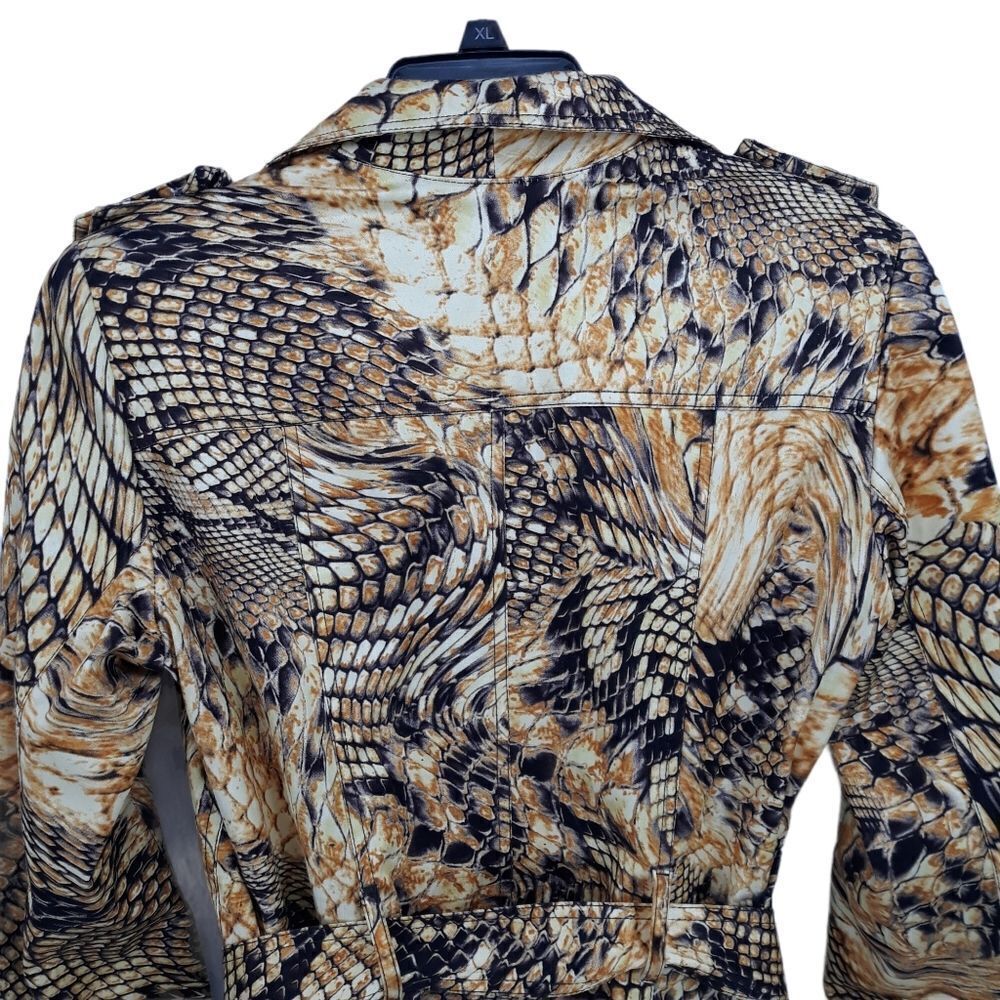 Vtg Cache Unique Statement Jacket Dragon Eagle Mi… - image 7